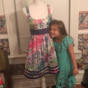 EUC Size 7 Colorful Dress A1